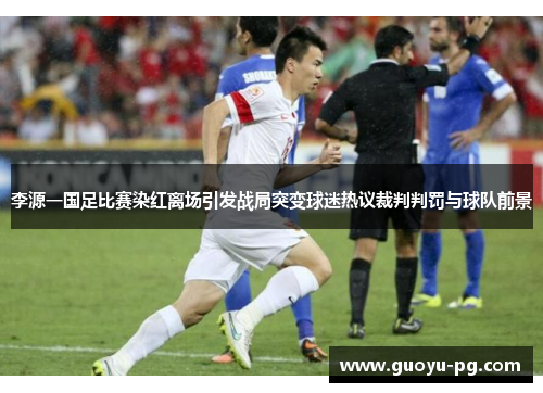 李源一国足比赛染红离场引发战局突变球迷热议裁判判罚与球队前景